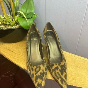 Stuart Weitzman Animal Print Heels